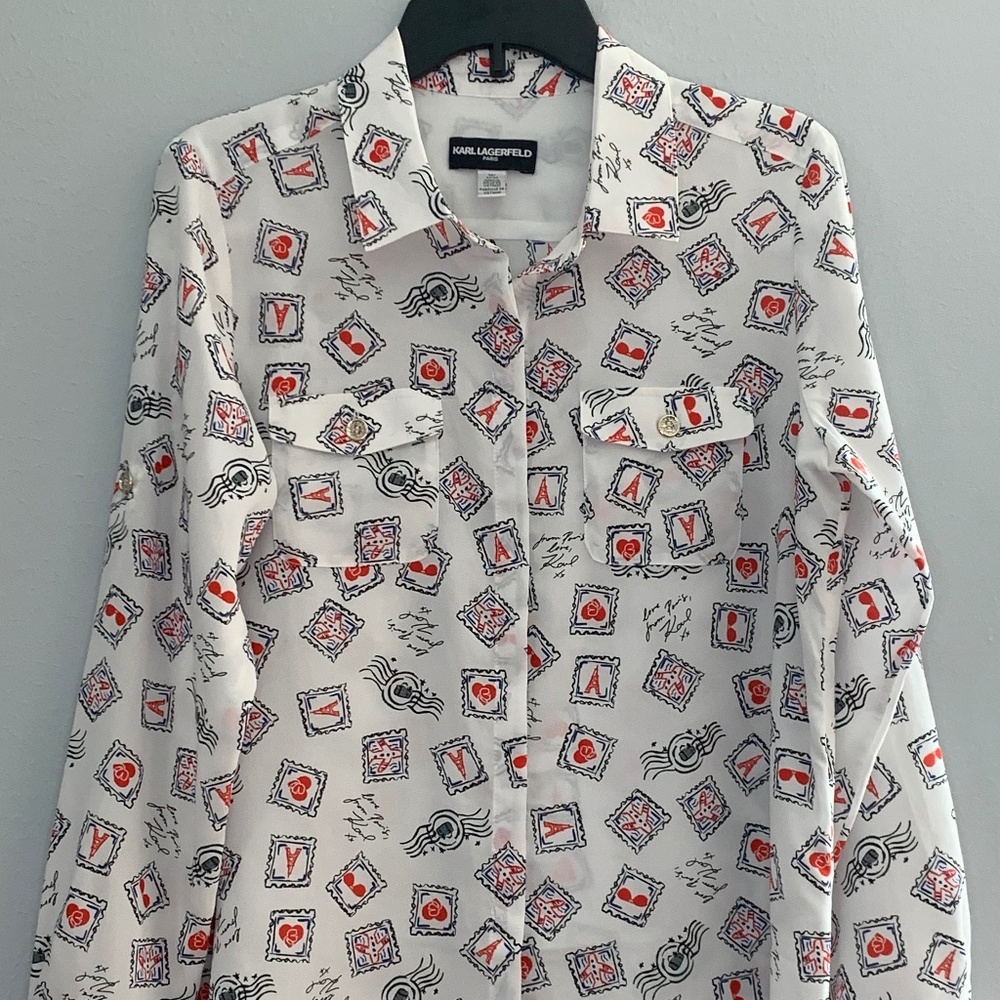 Karl Lagerfeld ❤️ Paris Blouse